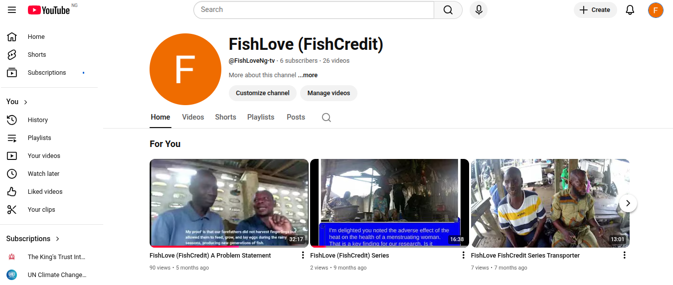 FishLove YouTube FishLove YouTube
